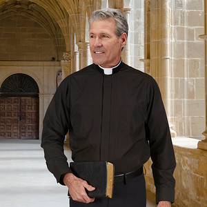 RJ Toomey - Milano Comfort Clergy Shirt - Long Sleeve RJ Toomey - Milano Comfort Clergy Shirt - Long Sleeve