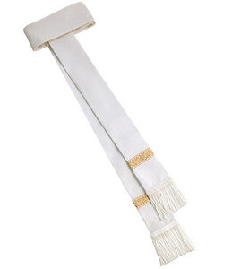 Women's Band Cincture H213F - White Linette Women's Band Cincture H213F - White Linette