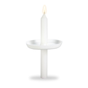 Plastic Disc Drip Protectors (Pack of 250) use with candlelight service candles