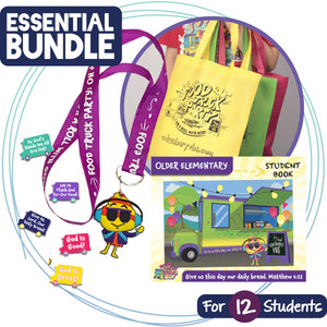Older Elementary Student Essentials BUNDLE - For 12 Students - Food Truck Party by Cokesbury Older Elementary Student Essentials BUNDLE - For 12 Students - Food Truck Party by Cokesbury