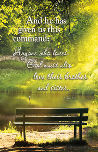 Church Bulletin 11" - Inspirational/Praise - Anyone Who Loves (Pack of 100) Church Bulletin 11" - Inspirational/Praise - Anyone Who Loves (Pack of 100)