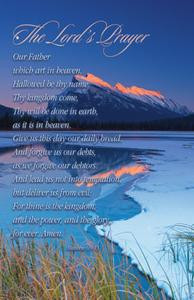 Church Bulletin 11" - Inspirational/Praise - The Lord's Prayer (Pack of 100) Church Bulletin 11" - Inspirational/Praise - The Lord's Prayer (Pack of 100)