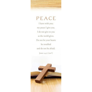 Bookmark - John 14:27 (NIV) - Pack of 25 Bookmark - John 14:27 (NIV) - Pack of 25