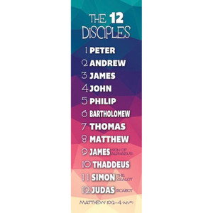 Bookmark - Matt 10:2-4 (NIV) - Pack of 25 Bookmark - Matt 10:2-4 (NIV) - Pack of 25