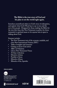 NIV Outreach New Testament (Paperback, Blue Pier) - Bulk Case of 64