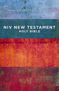 NIV Outreach New Testament (Paperback, Red/Blue Stripes) - Bulk Case of 64