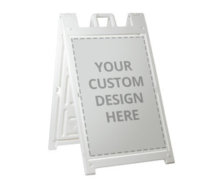 A-Frame Street Sign - Upload Your Design - 24"x36" A-Frame Street Sign - Upload Your Design - 24"x36"