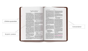 ESV Premium Gift Bible (TruTone, Midnight, Flame Design) - Bulk Case of 24