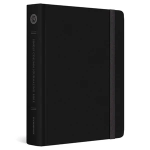 ESV Single Column Journaling Bible, Small Print (Hardcover, Black) - Bulk Case of 8