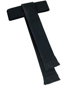 Cassock Band Cincture H47 - Black Viva Cassock Band Cincture H47 - Black Viva