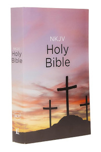NKJV Value Outreach Bible (Paperback, Cross) - Bulk Case of 28
