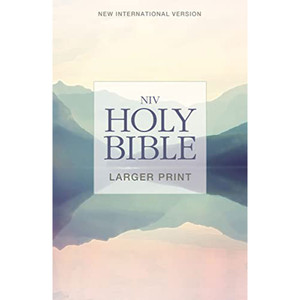NIV Holy Bible - Larger Print - Paperback (Case of 24)