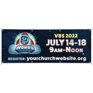 Custom Outdoor Vinyl Banner - NORB-E VBS - BNRB002