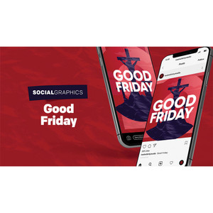 GOOD FRIDAY SERVICE: Social Graphics GOOD FRIDAY SERVICE: Social Graphics