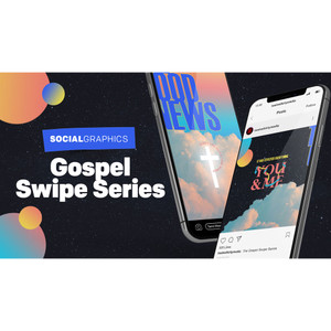 Gospel Swipe Series - Social Graphic Series  - Church Media Gospel Swipe Series - Social Graphic Series  - Church Media