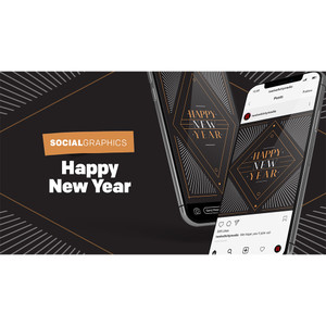 Happy New Year - Social Pack - Church Media Happy New Year - Social Pack - Church Media