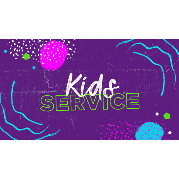 Kids Service Version 2 - Title Graphics - Kids Ministry Media