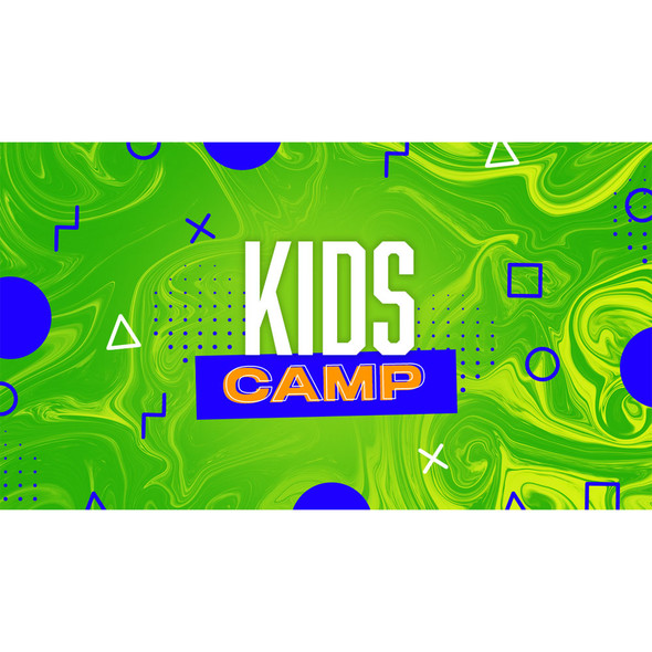 Kids Camp Version 2 - Title Graphics - Kids Ministry Media