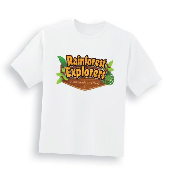 T-Shirt Iron-Ons (Pack of 10) - Rainforest Explorers VBS 2020 by CPH