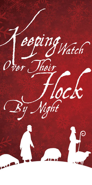 Church Banner - Christmas - Keeping Watch