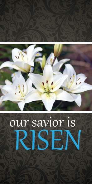 Church Banner - Easter - Risen