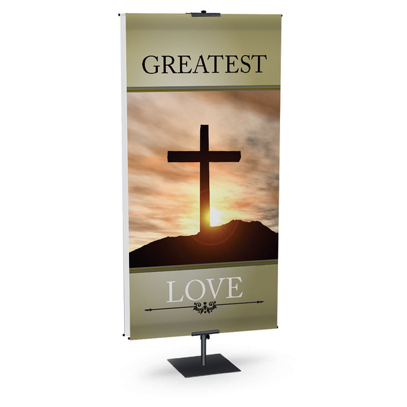 Church Banner - Easter - Greatest Love