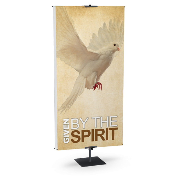 Church Banner - Inspirational - Given by the Spirit
