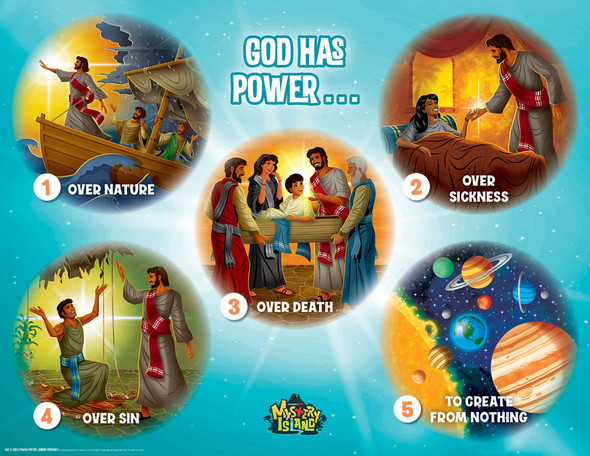 Teaching Posters: Junior/Primary - Mystery Island VBS 2020 by Answers