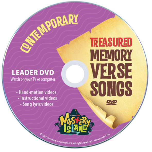 Memory Verse Songs Leader Set (Contemporary) - Mystery Island VBS 2020 by Answers