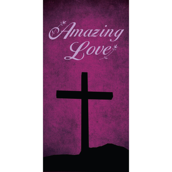 Church Banner - Easter -  Amazing Love