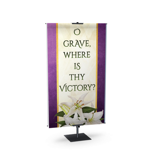 Church Banner - Easter - O Grave