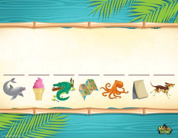 Teaching Posters: Pre-Primary/Toddler - Mystery Island VBS 2020 by Answers