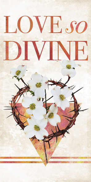 Church Banner - Ivory Easter - Love So Divine