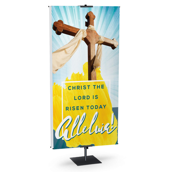 Church Banner - Alleluia Easter - Alleluia