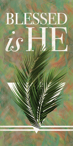 church program covers palm tree