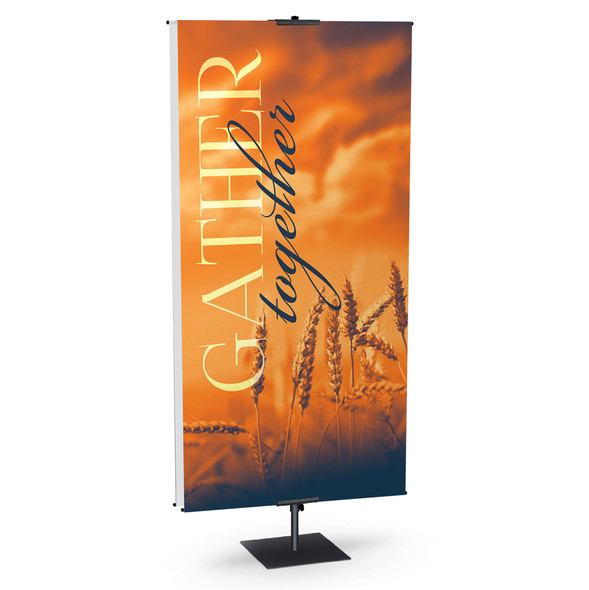 Church Banner - Praise and Worship - Together Series - Gather