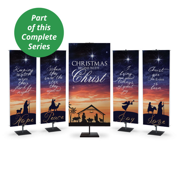 Church Banner - Christmas - Hope - B62802