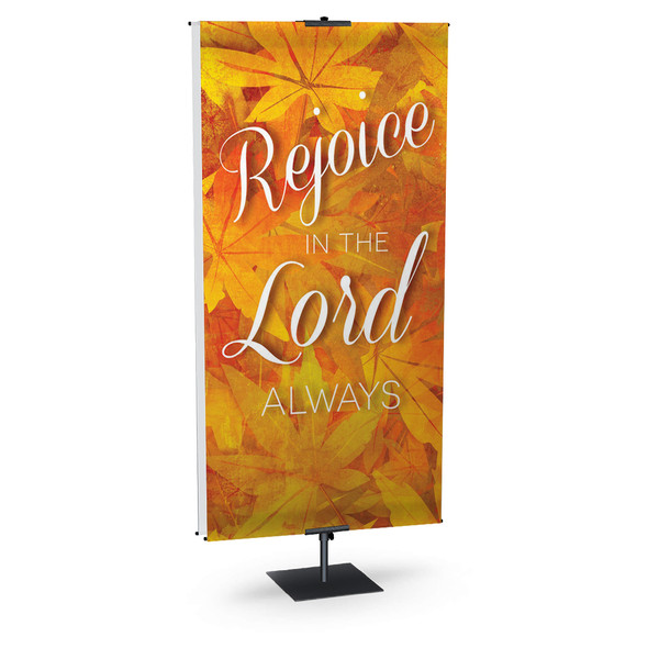 Church Banner - Fall & Thanksgiving - Rejoice - B52302