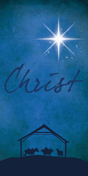 Church Banner - Christmas - Christ - B11205