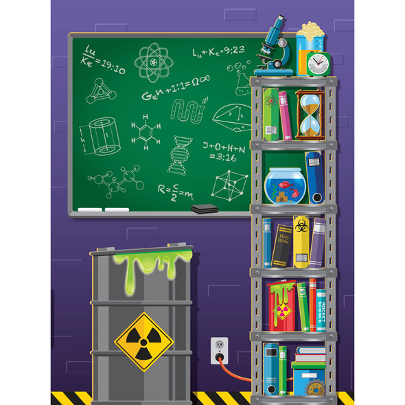 Fabric Scene Setter: Science - Zoomerang VBS 2022 by Answers