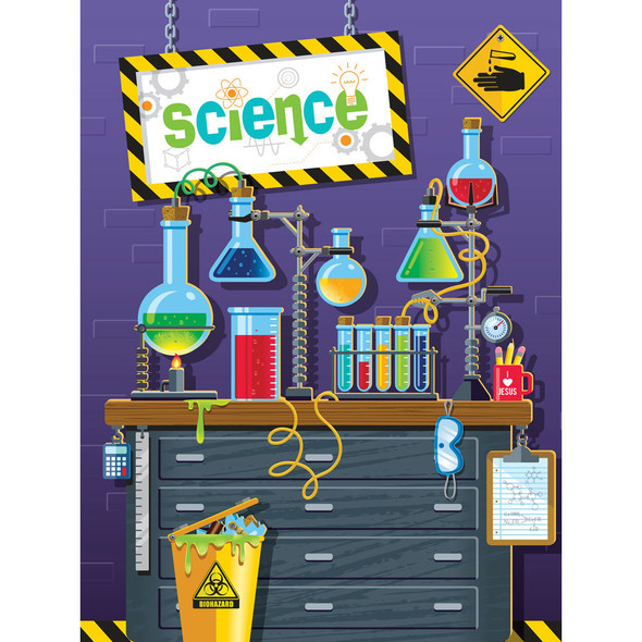 Fabric Scene Setter: Science - Zoomerang VBS 2022 by Answers