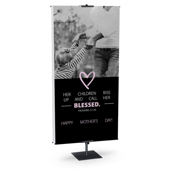 Church Banner - Mother's Day - Proverbs 31:28 - B50701