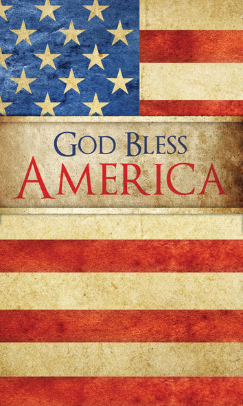Church Banner - Patriotic - God Bless America - B20462