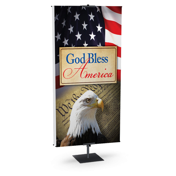 Church Banner - Patriotic - God Bless America - B77850