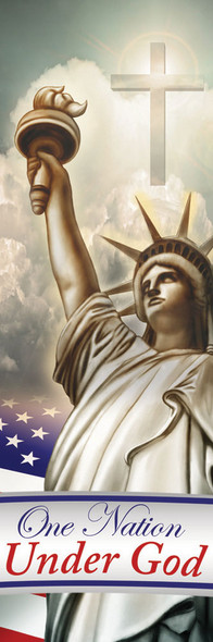 Church Banner - Patriotic - One Nation - B77856