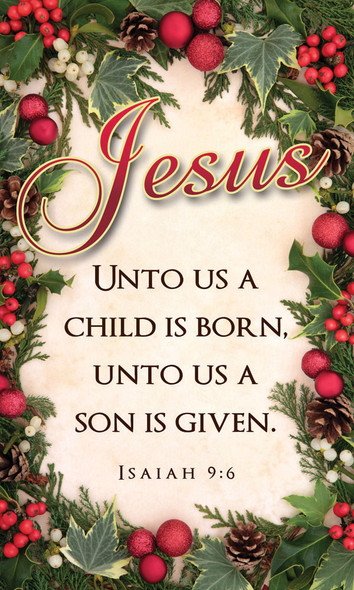Church Banner - Christmas - A Child Is Born - B42280