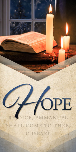 Church Banner - Christmas - Hope - B80861