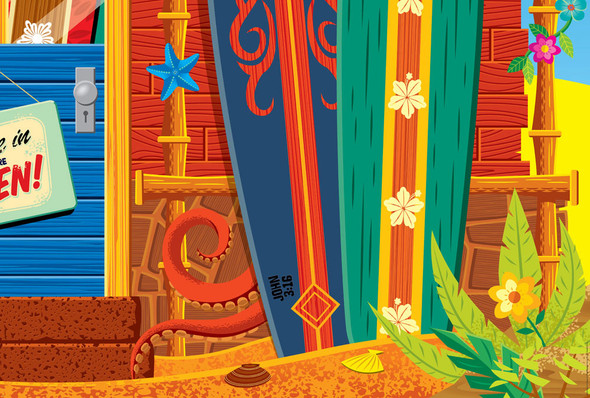Scene Setter: Surfer Shack - Mystery Island VBS 2020 by Answers