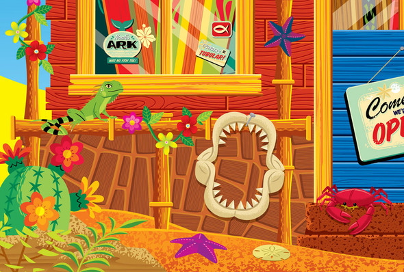 Scene Setter: Surfer Shack - Mystery Island VBS 2020 by Answers