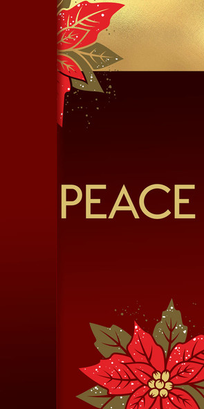 Church Banner - Christmas - Peace - B91122